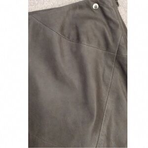 Stylish Asymmetrical Women's Skirt in Charcoal